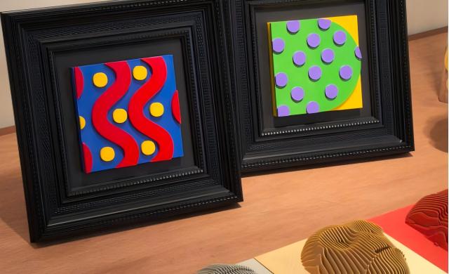 3D-Printed Art Installations